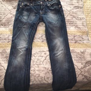Boot cut miss me jeans size: 30